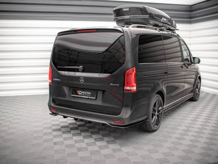 Mercedes V-class Amg-line W447 Facelift (2021-) Central Rear Splitter - Maxton Design