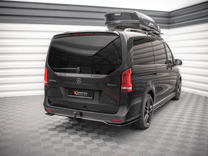 Mercedes V-class Amg-line W447 Facelift (2021-) Central Rear Splitter - Maxton Design