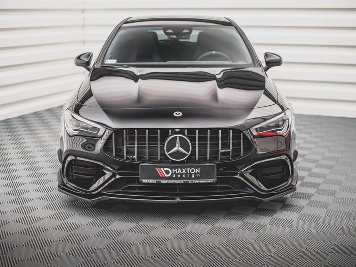 Mercedes-amg CLA 45 AERO C118 (2019-) Front Splitter V.1 - Maxton Design
