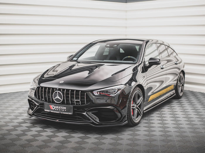 Mercedes-amg CLA 45 AERO C118 (2019-) Front Splitter V.1 - Maxton Design