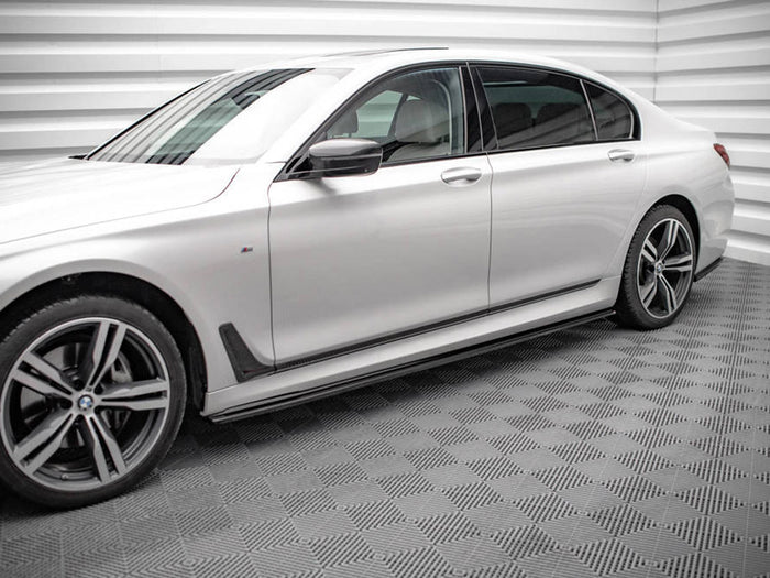 BMW 7 Long M-pack G12 (2015-) Side Skirts Diffusers - Maxton Design