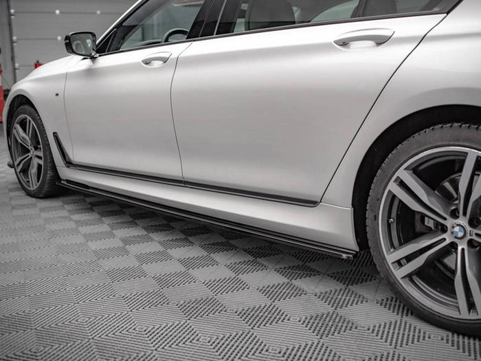 BMW 7 Long M-pack G12 (2015-) Side Skirts Diffusers - Maxton Design