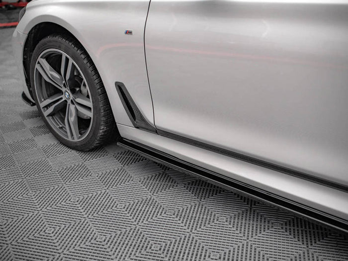 BMW 7 Long M-pack G12 (2015-) Side Skirts Diffusers - Maxton Design