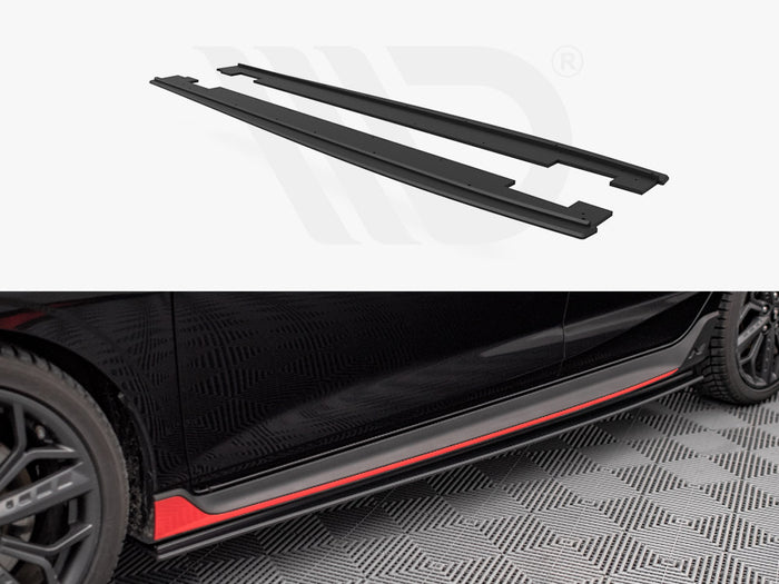 Hyundai I20 N MK3 (2020-) Street PRO Side Skirts Diffusers - Maxton Design