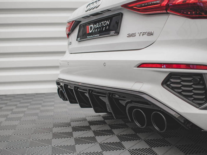 Audi A3 S-line Sportback 8Y (2020-) Rear Valance - Maxton Design