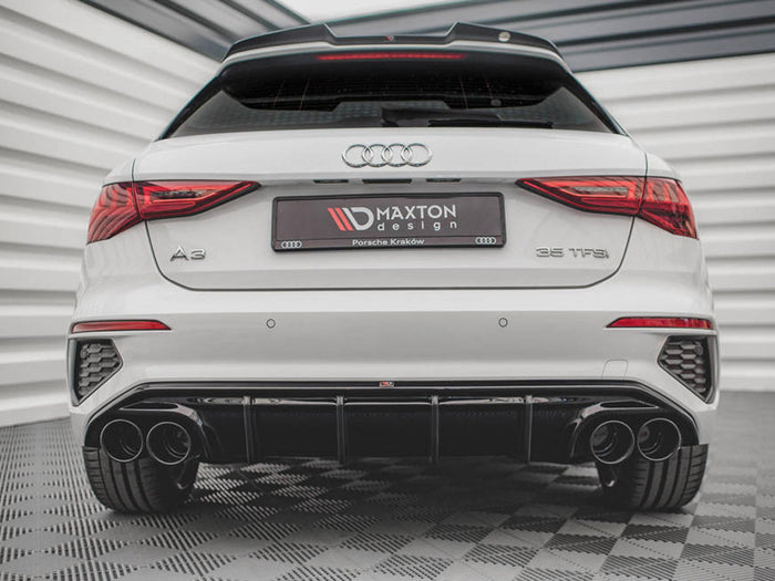 Audi A3 S-line Sportback 8Y (2020-) Rear Valance - Maxton Design