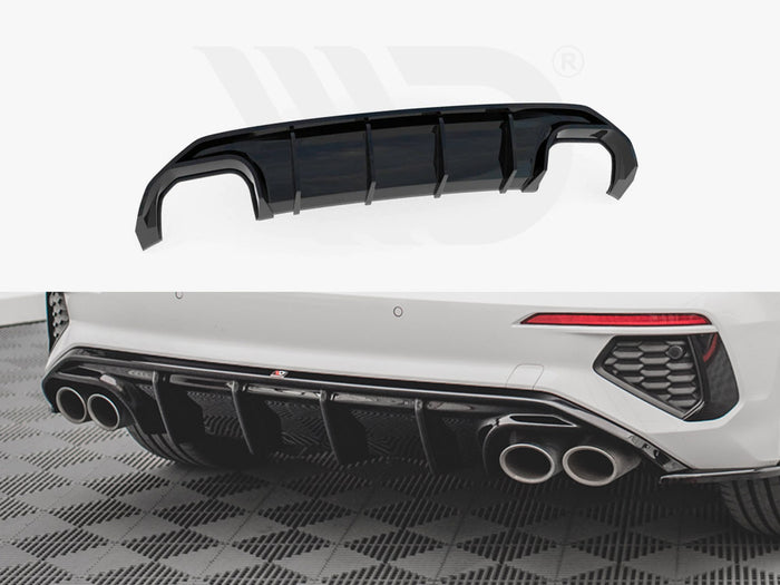 Audi S3 Sportback 8Y (2020-) Rear Valance - Maxton Design