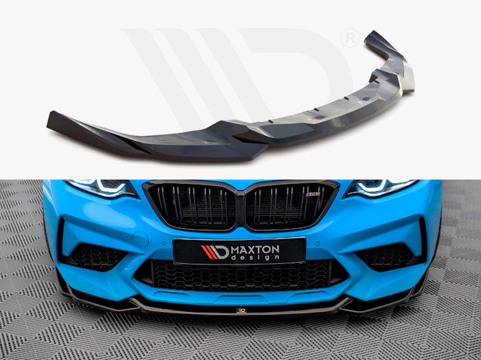 BMW M2 Competition F87 (2018-2020) Front Splitter V.1 - Maxton Design