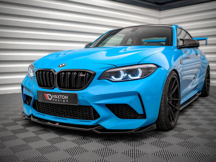 BMW M2 Competition F87 (2018-2020) Front Splitter V.1 - Maxton Design