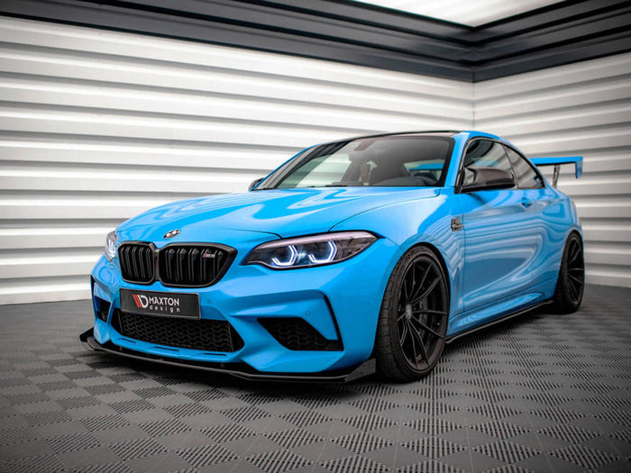 BMW M2 Competition F87 (2018-2020) Street PRO Front Splitter V.1 - Maxton Design