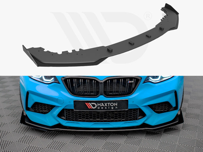 BMW M2 Competition F87 (2018-2020) Street PRO Front Splitter V.1 - Maxton Design