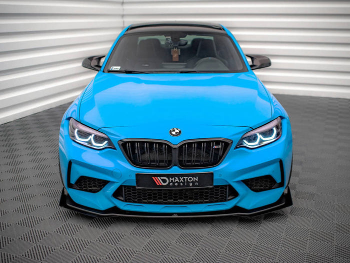 BMW M2 Competition F87 (2018-2020) Street PRO Front Splitter V.1 - Maxton Design