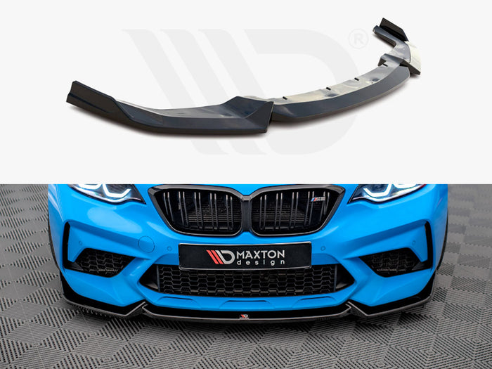 BMW M2 Competition F87 (2018-2020) Front Splitter V.2 - Maxton Design