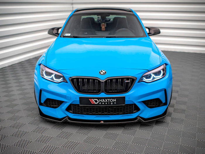BMW M2 Competition F87 (2018-2020) Front Splitter V.2 - Maxton Design