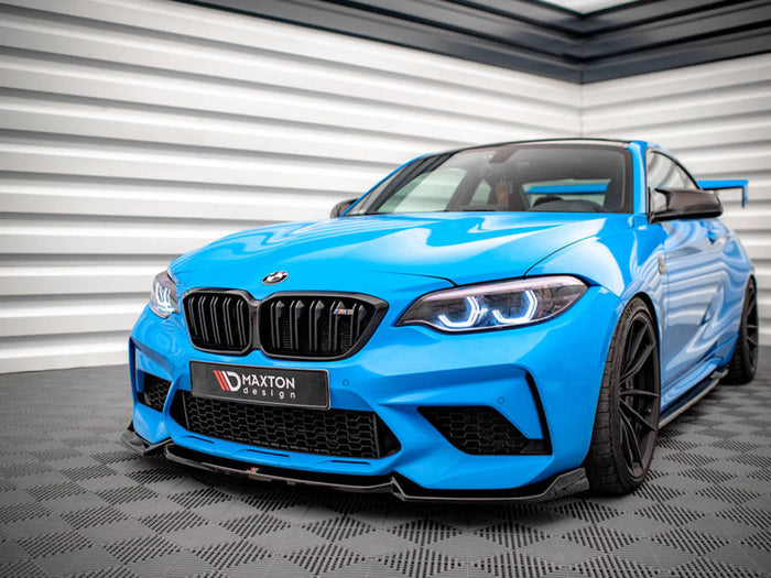 BMW M2 Competition F87 (2018-2020) Front Splitter V.2 - Maxton Design