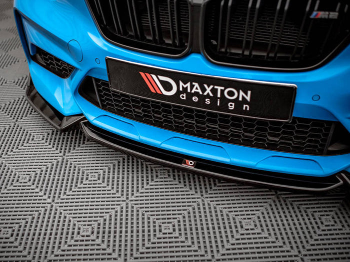 BMW M2 Competition F87 (2018-2020) Front Splitter V.2 - Maxton Design