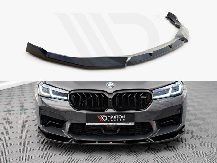 BMW M5 F90 Facelift (2020-) Front Splitter V.1 - Maxton Design