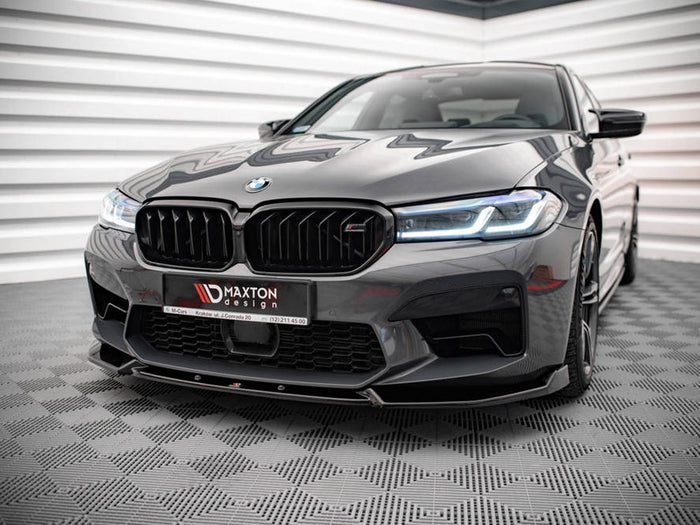 BMW M5 F90 Facelift (2020-) Front Splitter V.1 - Maxton Design