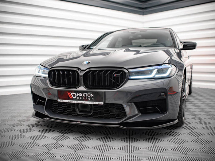 BMW M5 F90 Facelift (2020-) Front Splitter V.2 - Maxton Design