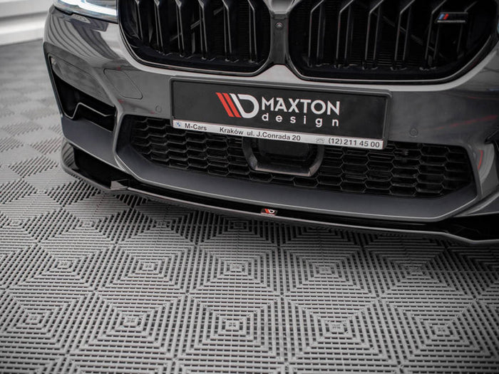 BMW M5 F90 Facelift (2020-) Front Splitter V.2 - Maxton Design