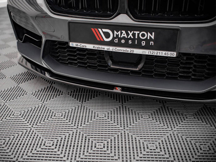 BMW M5 F90 Facelift (2020-) Front Splitter V.3 - Maxton Design