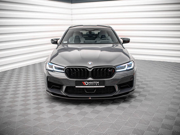 BMW M5 F90 Facelift (2020-) Front Splitter V.3 - Maxton Design