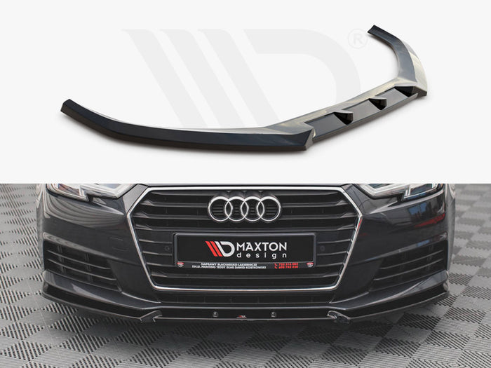 Audi A4 B9 (2015-2019) Front Splitter V.1 - Maxton Design