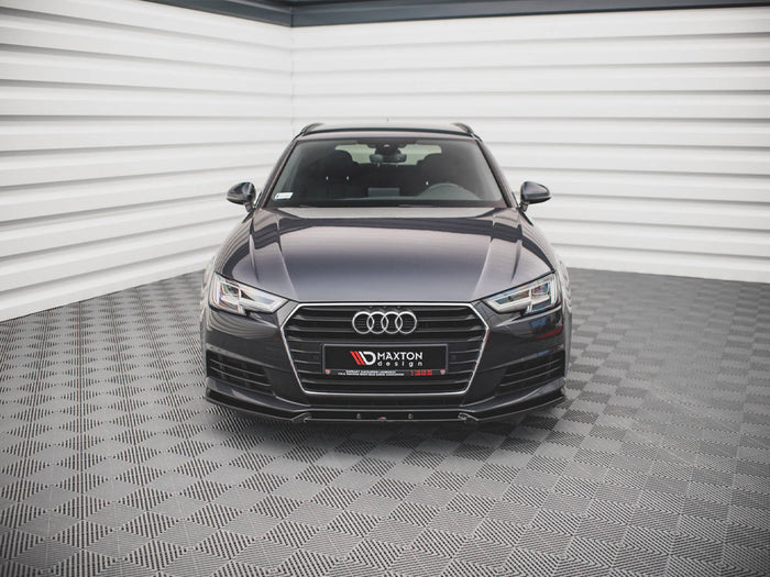 Audi A4 B9 (2015-2019) Front Splitter V.1 - Maxton Design