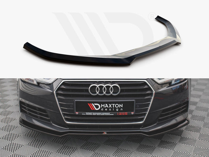 Audi A4 B9 (2015-2019) Front Splitter V.2 - Maxton Design
