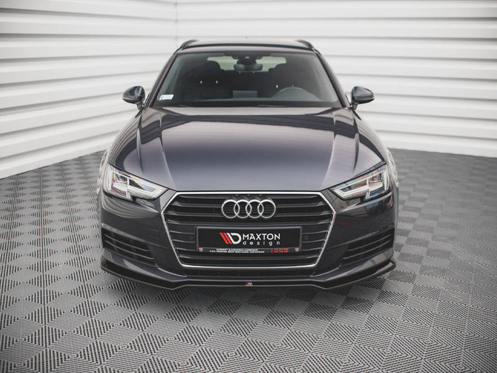 Audi A4 B9 (2015-2019) Front Splitter V.2 - Maxton Design