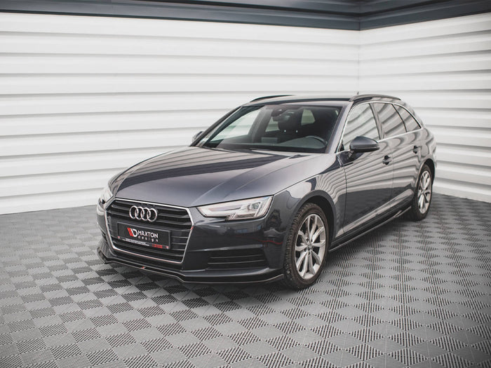Audi A4 B9 (2015-2019) Front Splitter V.2 - Maxton Design