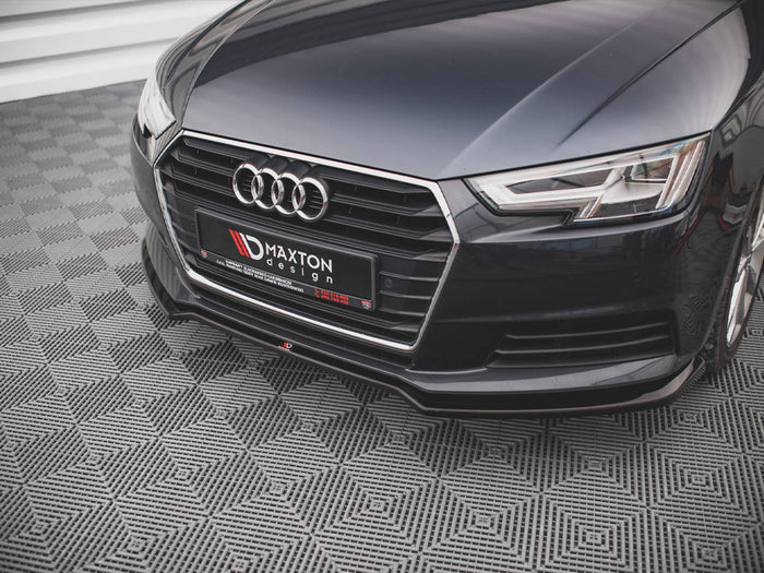 Audi A4 B9 (2015-2019) Front Splitter V.2 - Maxton Design