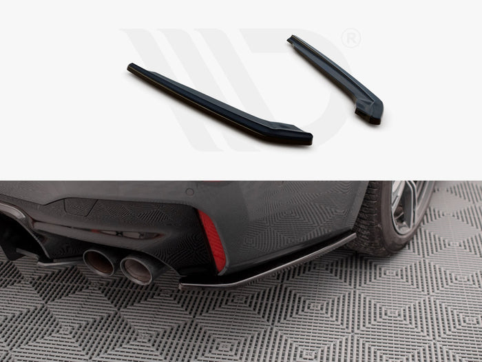 BMW M5 F90 (2017-2019) Rear Side Splitters - Maxton Design