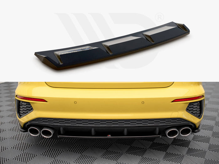 Audi S3 Sedan 8Y (2020-) Central Rear Splitter - Maxton Design