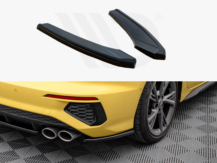 Audi S3 Sedan 8Y (2020-) Rear Side Splitters - Maxton Design