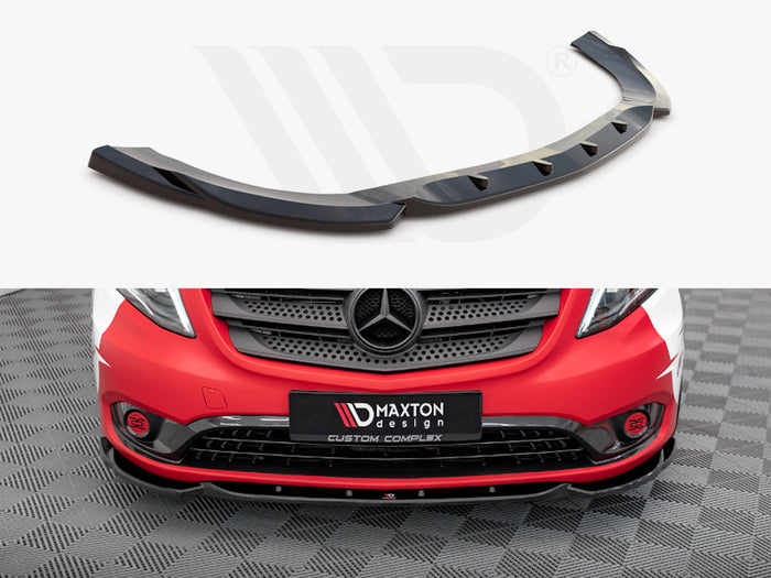 Mercedes VITO W447 Facelift (2020-) Front Splitter V.1 - Maxton Design