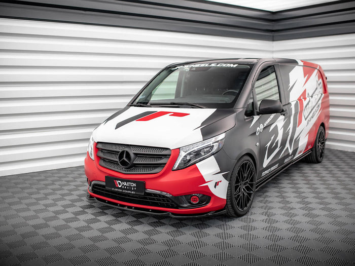 Mercedes VITO W447 Facelift (2020-) Front Splitter V.1 - Maxton Design
