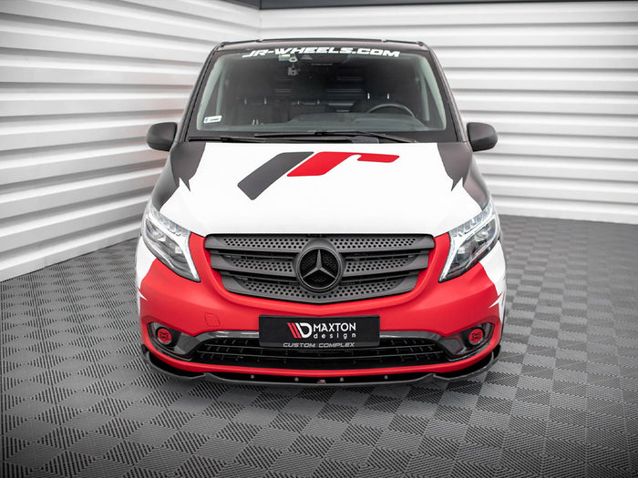 Mercedes VITO W447 Facelift (2020-) Front Splitter V.1 - Maxton Design