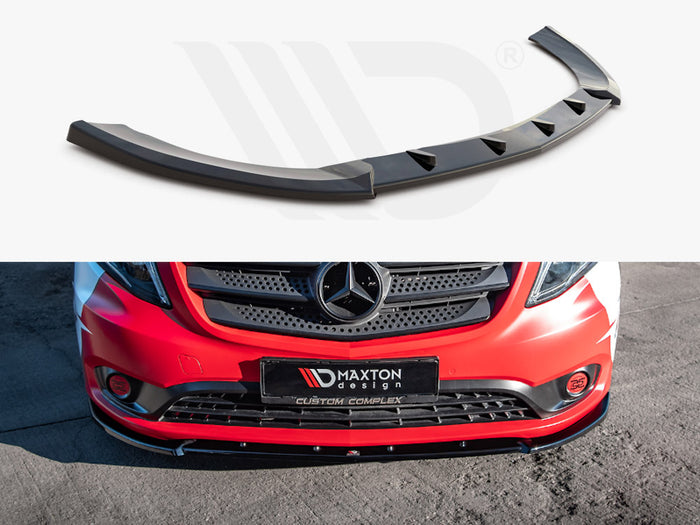 Mercedes VITO W447 Facelift (2020-) Front Splitter V.2 - Maxton Design