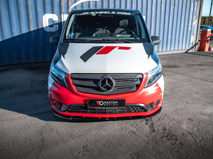 Mercedes VITO W447 Facelift (2020-) Front Splitter V.2 - Maxton Design