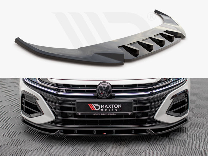 VW Arteon R (2020-) Front Splitter V.2 - Maxton Design