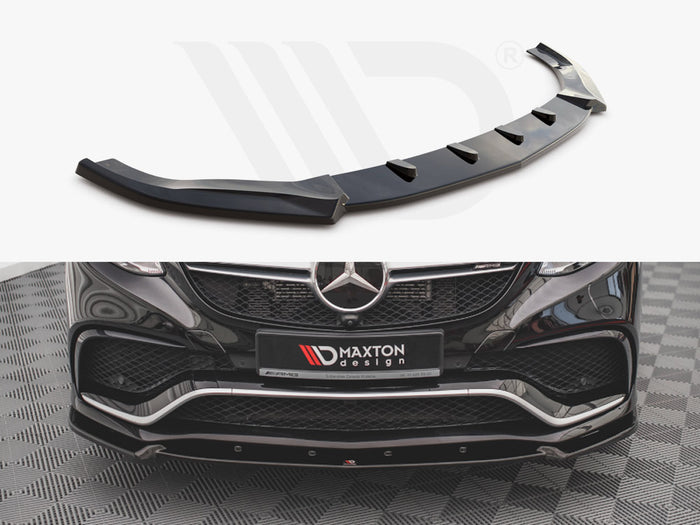 Mercedes GLE Coupe 63AMG C292 (2015-2019) Front Splitter V.1 - Maxton Design