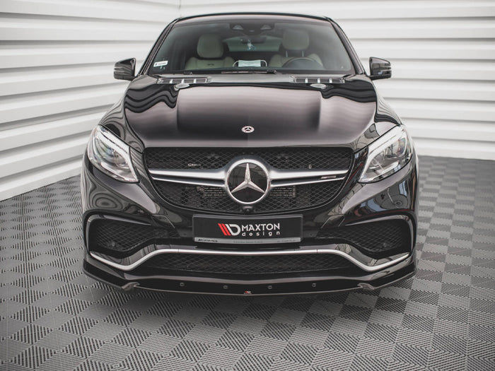 Mercedes GLE Coupe 63AMG C292 (2015-2019) Front Splitter V.1 - Maxton Design
