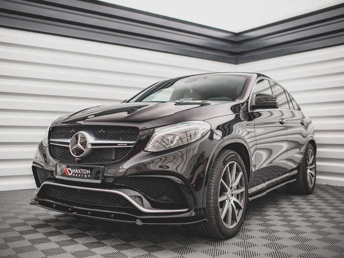 Mercedes GLE Coupe 63AMG C292 (2015-2019) Front Splitter V.1 - Maxton Design