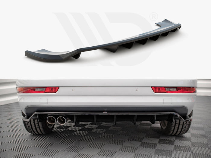 Audi Q3 8U Facelift (2014-2018) Central Rear Splitter - Maxton Design