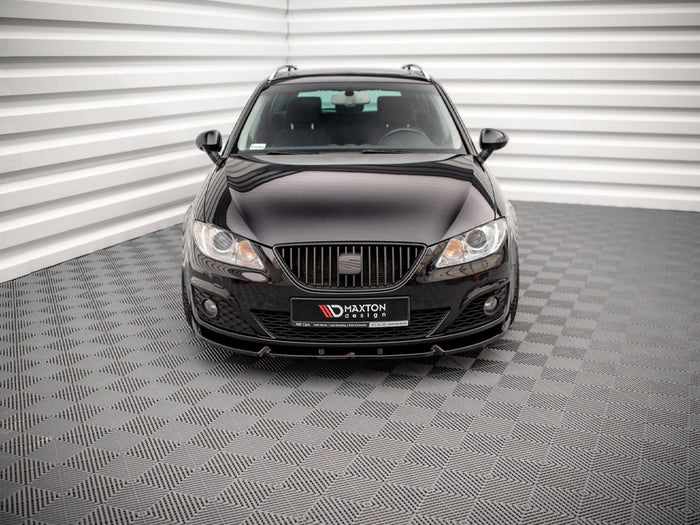 Seat EXEO (2008-2013) Front Splitter V.1 - Maxton Design