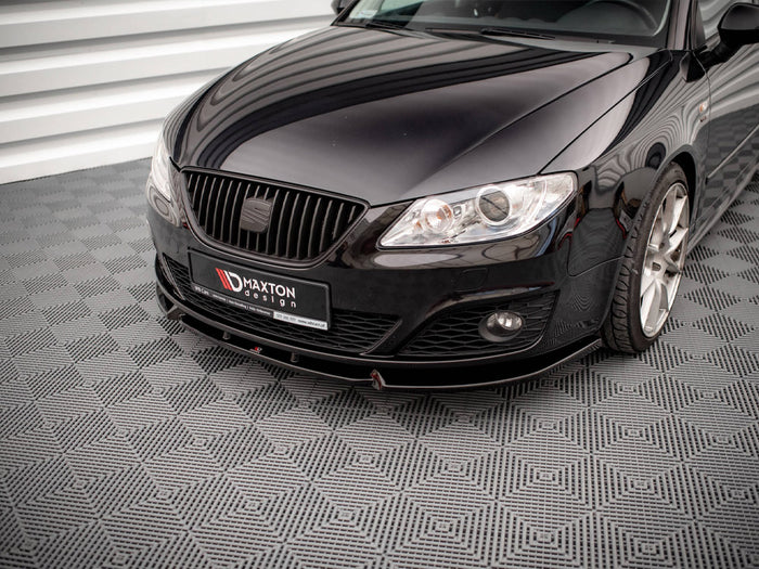 Seat EXEO (2008-2013) Front Splitter V.1 - Maxton Design