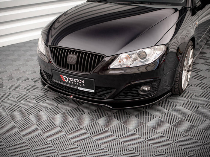 Seat EXEO (2008-2013) Front Splitter V.2 - Maxton Design
