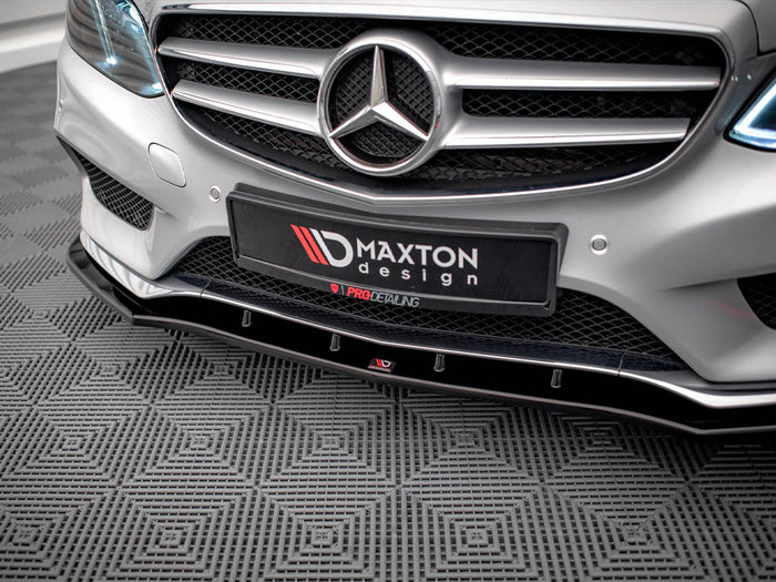 Mercedes E Amg-Line Sedan W212 Facelift (2012-2016) Front Splitter V.1 - Maxton Design