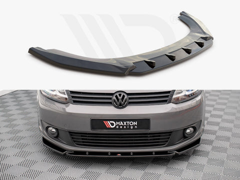 VW Caddy MK3 Facelift (2010-2015) Front Splitter - Maxton Design